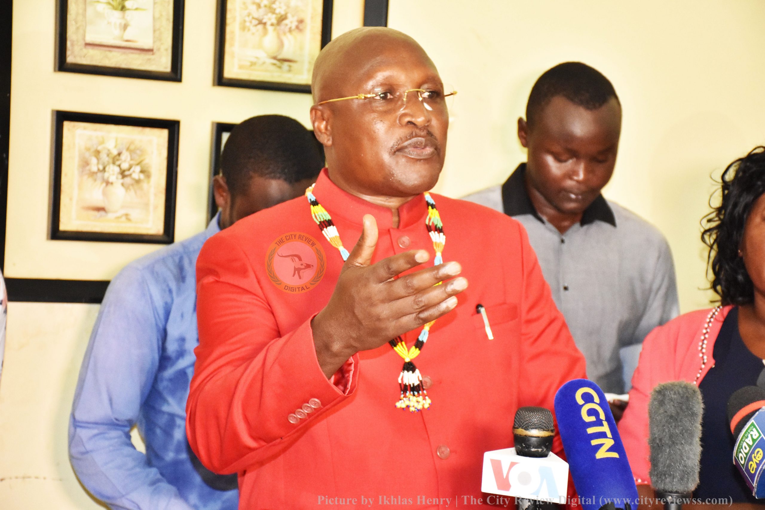 Governor Lobong tell citizens to take up agriculture, stop over dependence on relief food