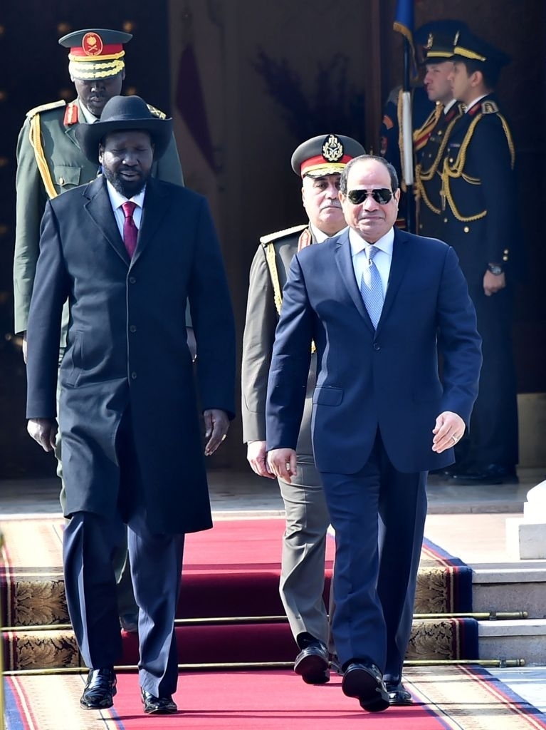 Kiir in Egypt to engage al-Sisi in bilateral talks