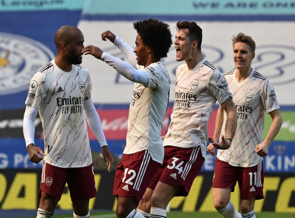 Resurgent Arsenal bounces back to beat Leicester City