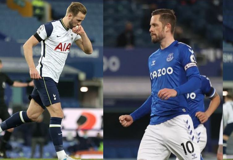 Kane, Sigurdsson star in Spurs-Everton draw