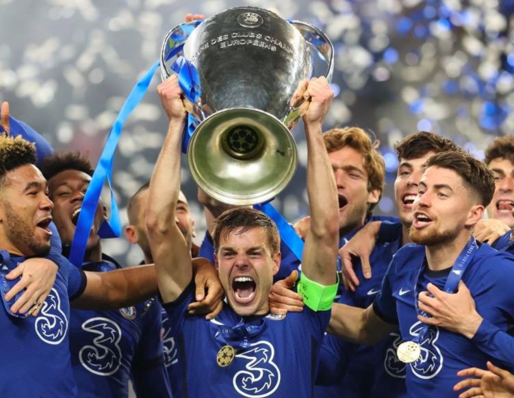 Chelsea are the champions of Europe