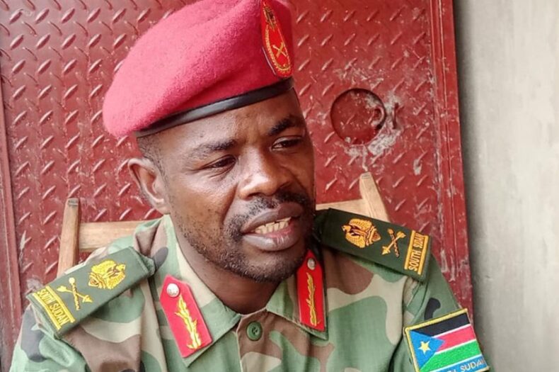 Gen. Nando to be flown to Juba