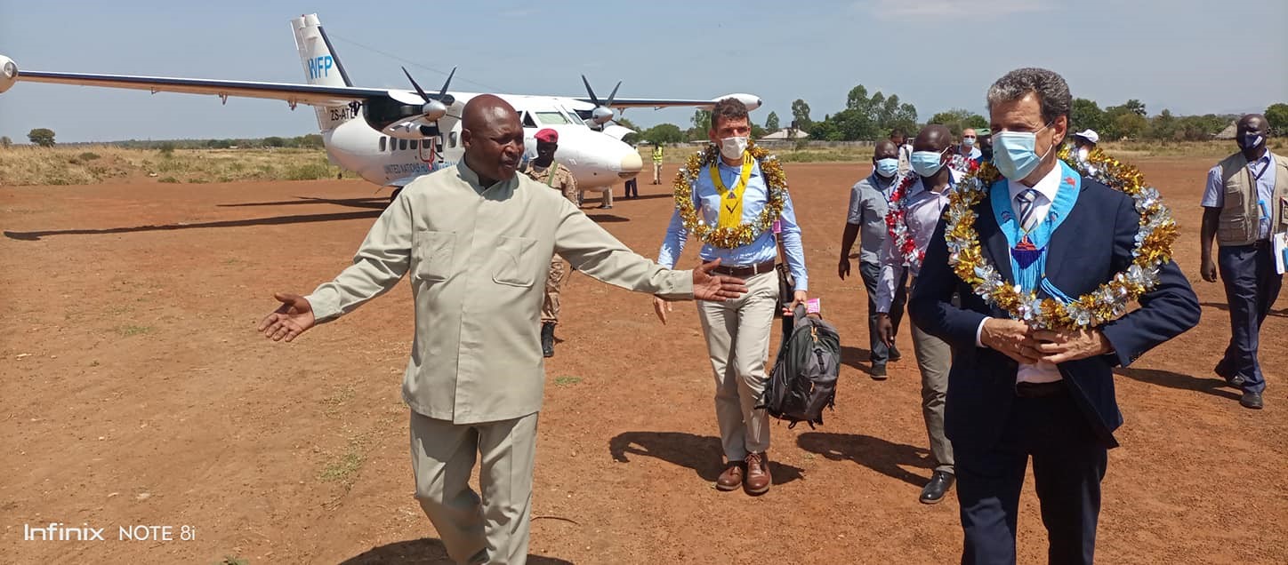 Dutch delegates in Torit to inspect funded projects