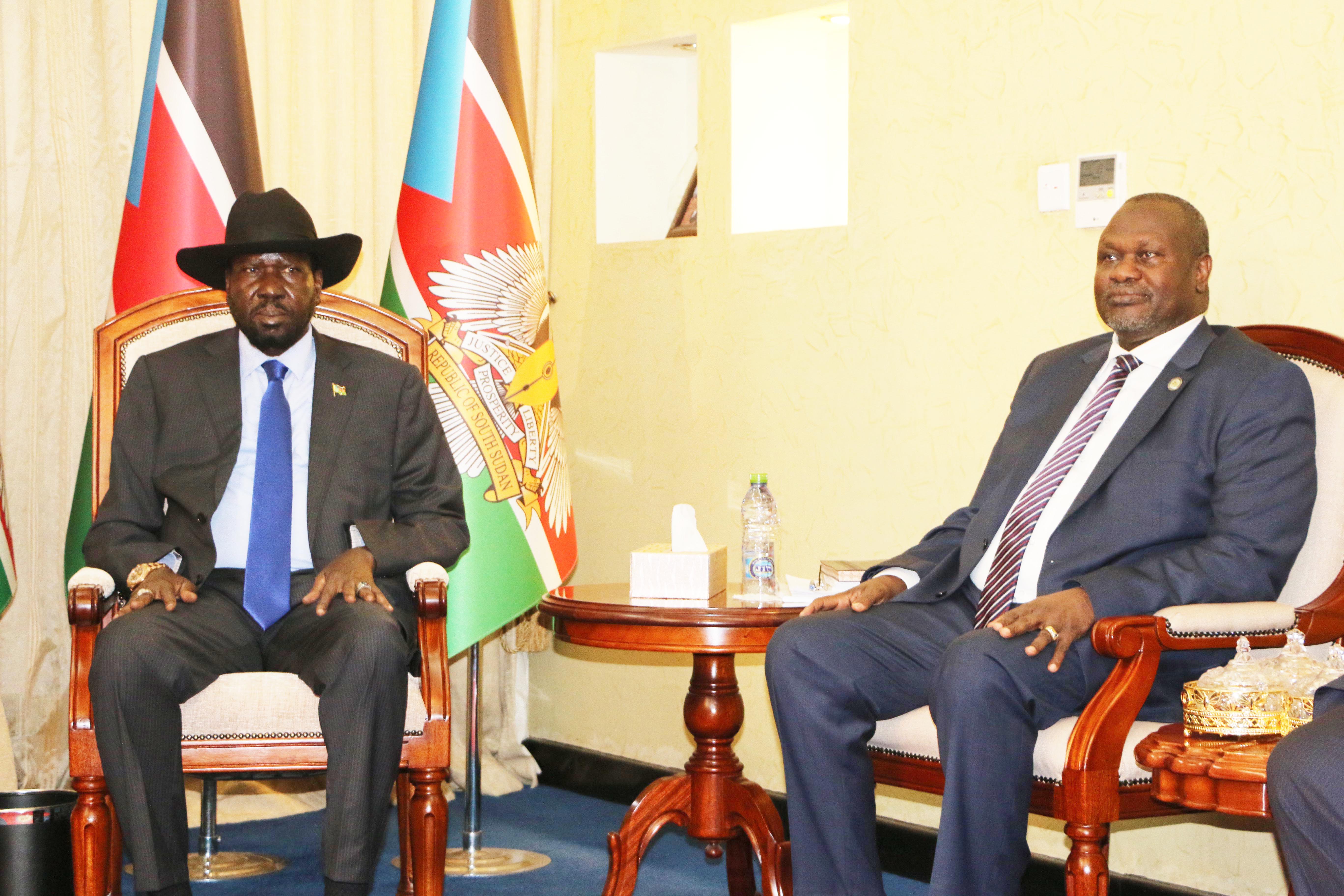 Kiir, Machar differ on 2023 poll plans
