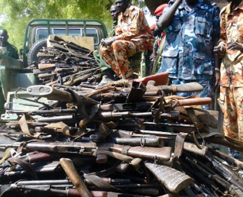 Rumbek East completes voluntary disarmament exercise