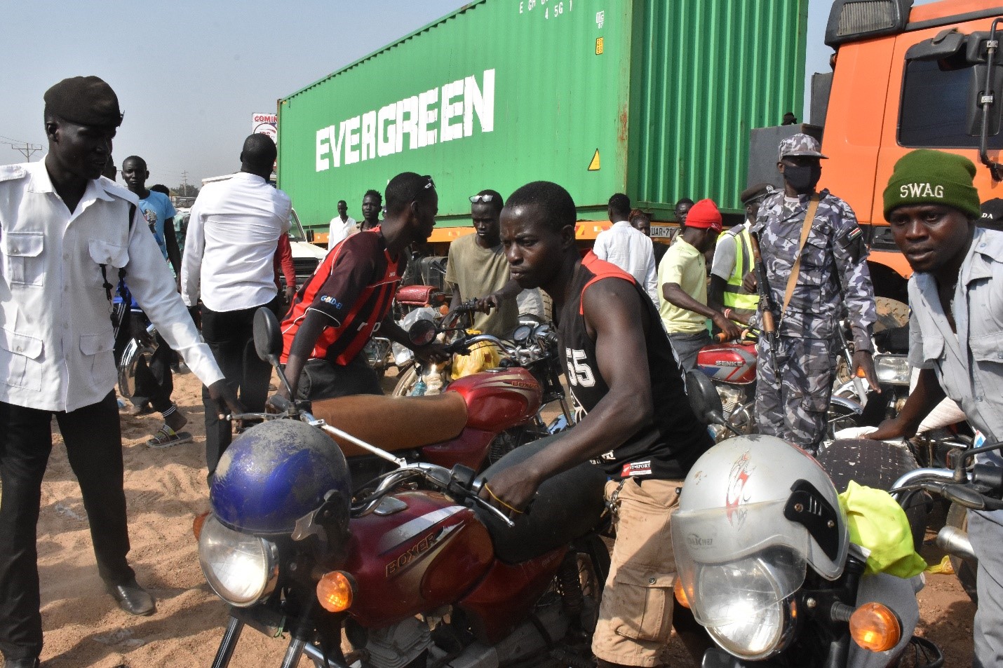 Trucks to be delayed to reduce Juba traffic snarl-up