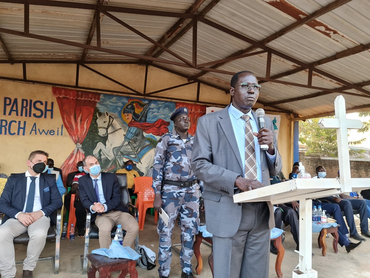 Akeen graces eye care campaign launch in Aweil