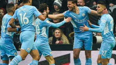 Man City thumps Newcastle to tighten grip on EPL lead