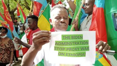 Ethiopians and Eritreans stage protest in Juba against TPLF
