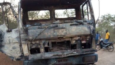 Suspected Al-Shabaab militants burn trucks on Lamu–South Sudan road