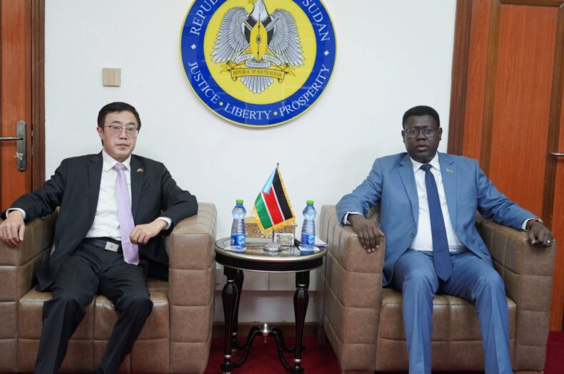South Sudan, China Reaffirm Strategic Partnership in High-Level Talks